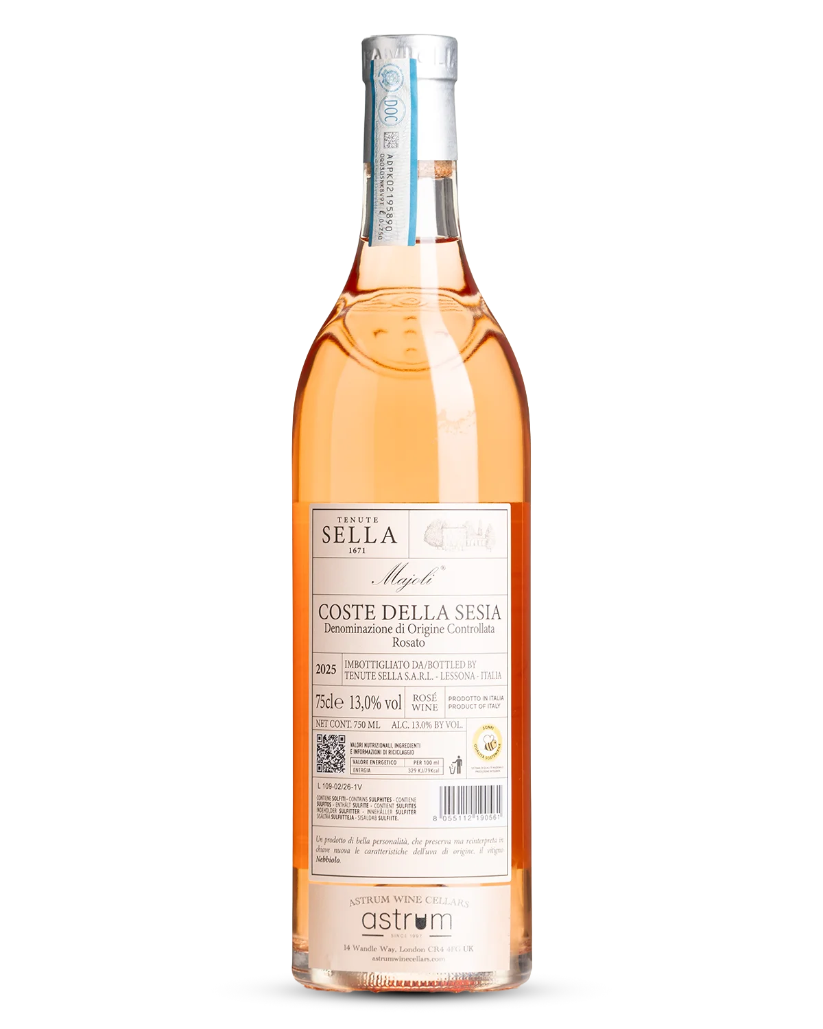 Tenute Sella 'Majoli' Rosato 2025 view 2