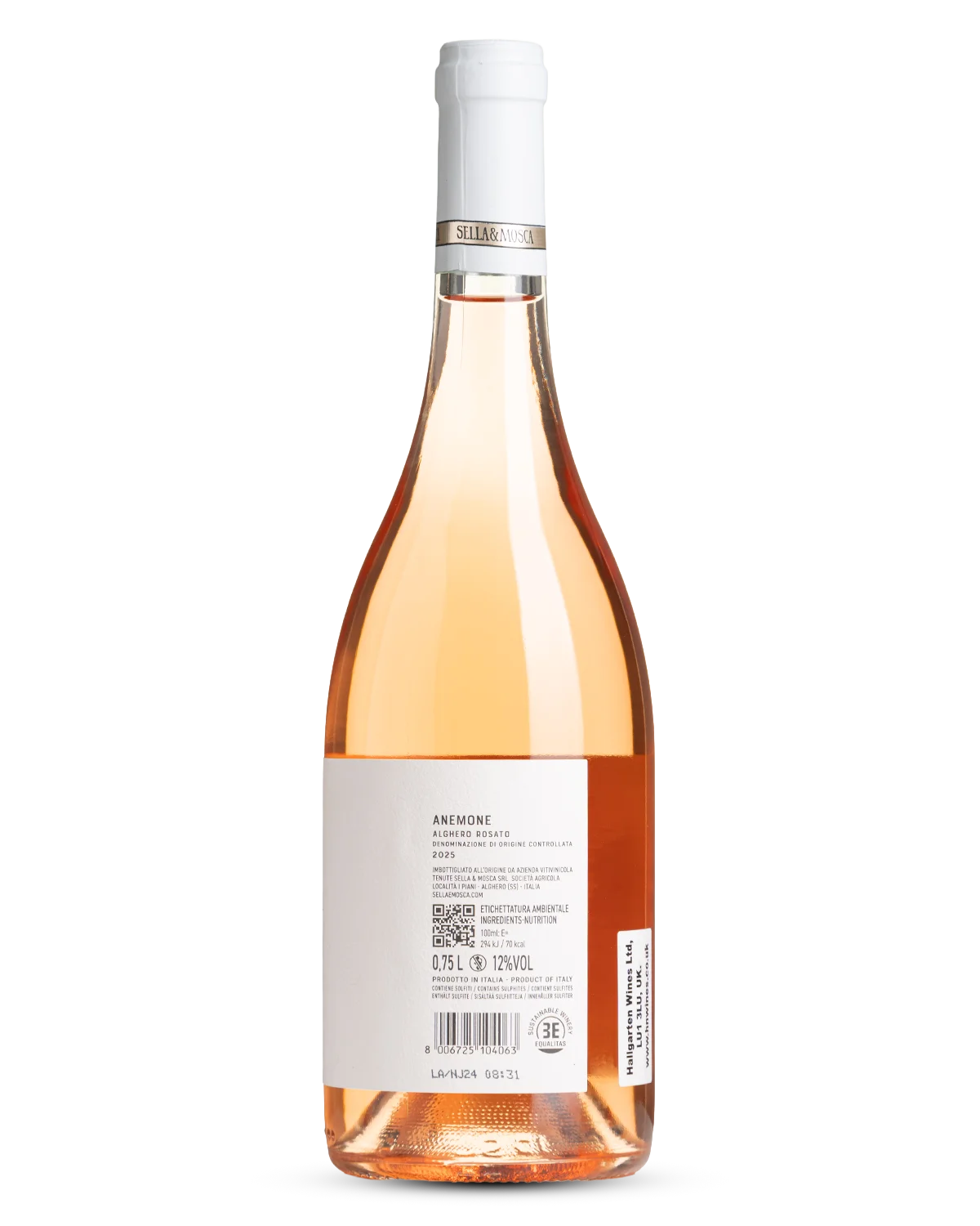 Sella & Mosca Anemone Rosato 2025 view 3