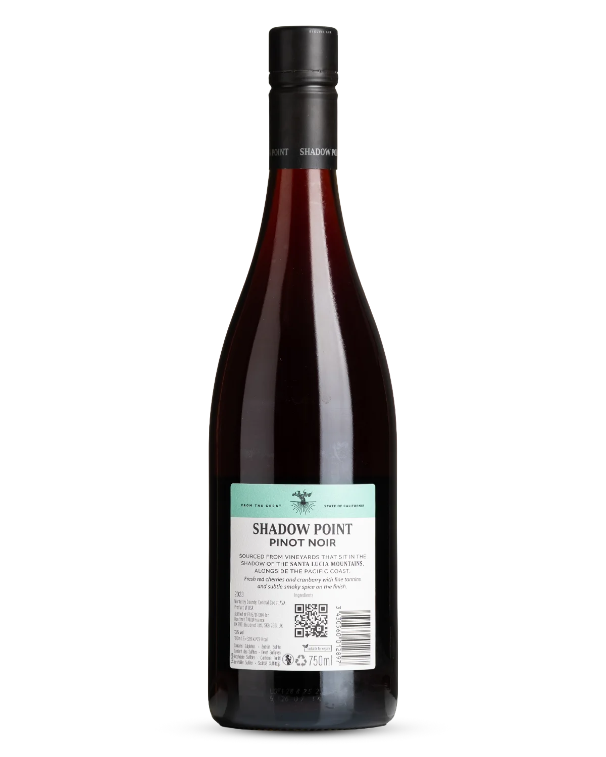 Shadow Point Pinot Noir 2023 view 2
