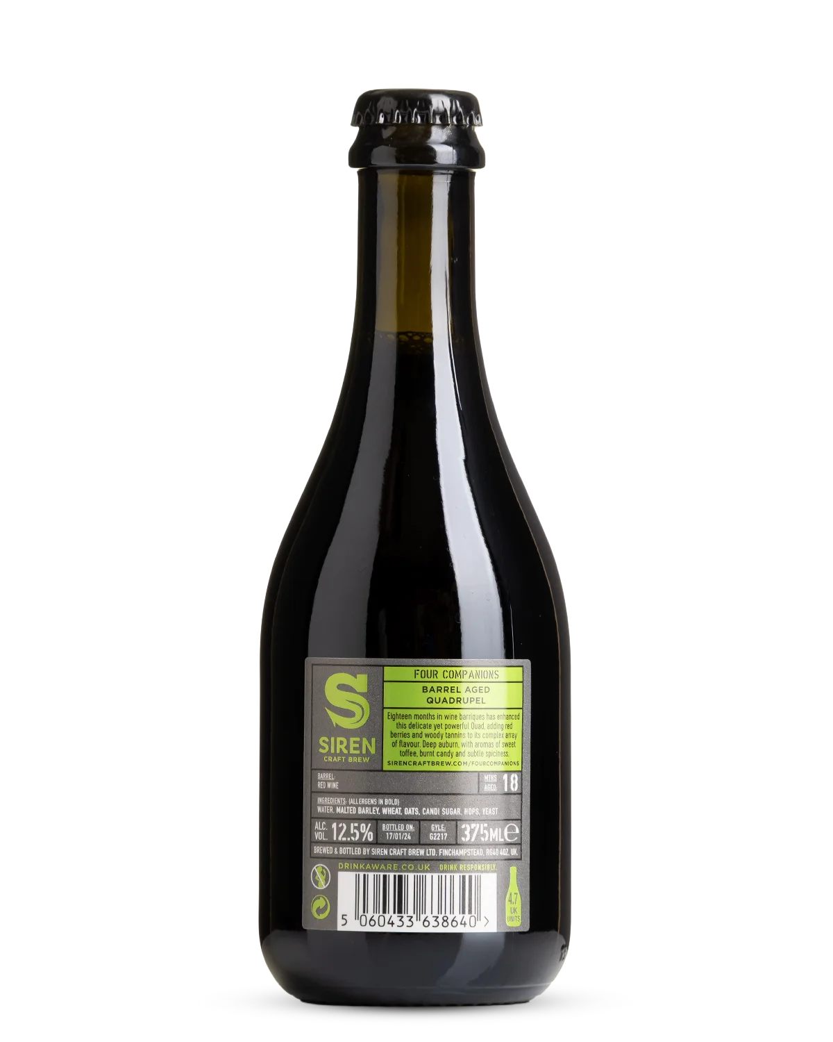 Siren Four Companions Barrel Aged Quadrupel view 2