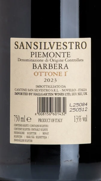 Piemonte Barbera Ottone 1, San Silvestro 2023 view 3
