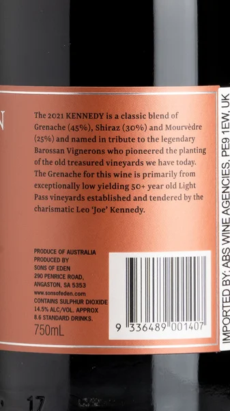 Sons of Eden 'Kennedy' Grenache Shiraz Mourvèdre, Barossa 2023 view 3