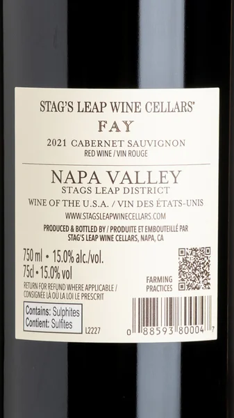 Stag's Leap Fay Cabernet Sauvignon, Napa Valley 2021 view 3