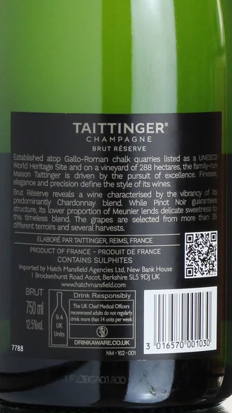 Taittinger Brut Reserve NV view 3