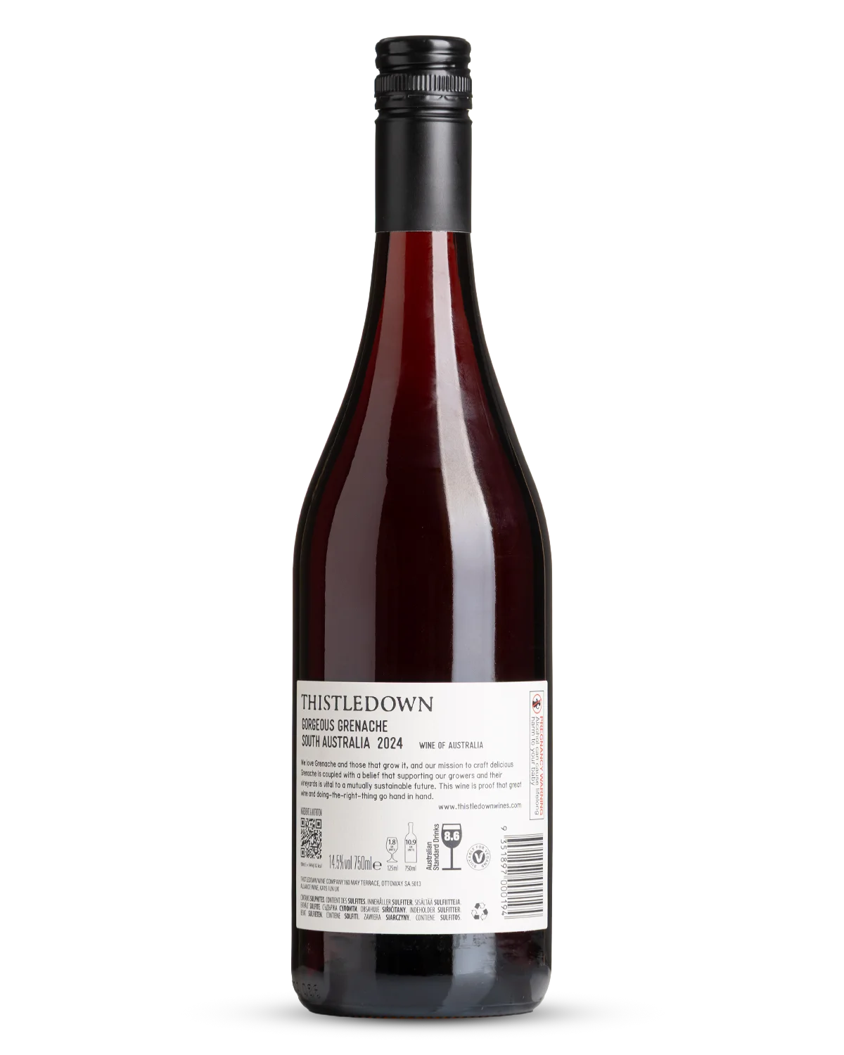 Thistledown Gorgeous Grenache 2024 view 2