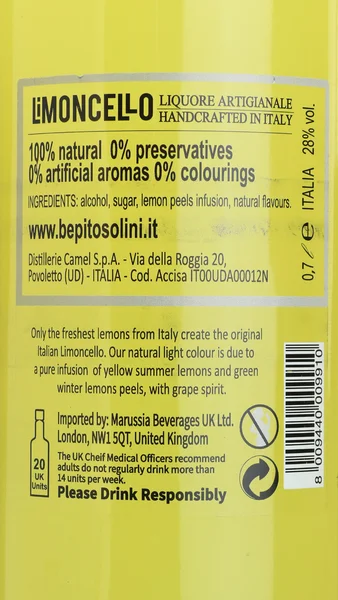 Tosolini Limoncello view 3
