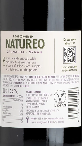 Natureo Alcohol-Free Garnacha-Syrah 2024 view 3