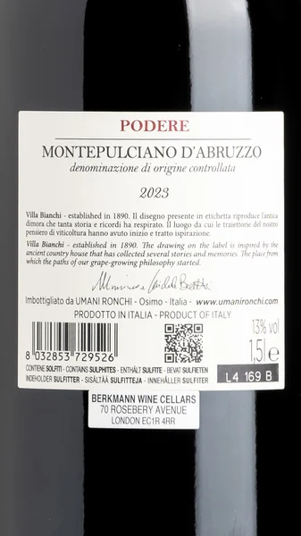 Umani Ronchi 'Podere' Montepulciano d'Abruzzo - MAGNUM 2023 view 3