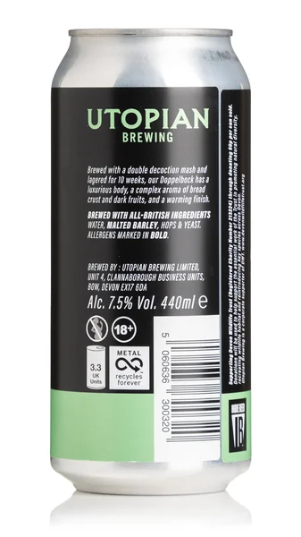 Utopian Brewing Regenerator Dopplebock view 2