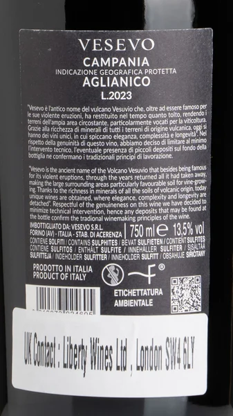 Vesevo Aglianico 2023 view 3