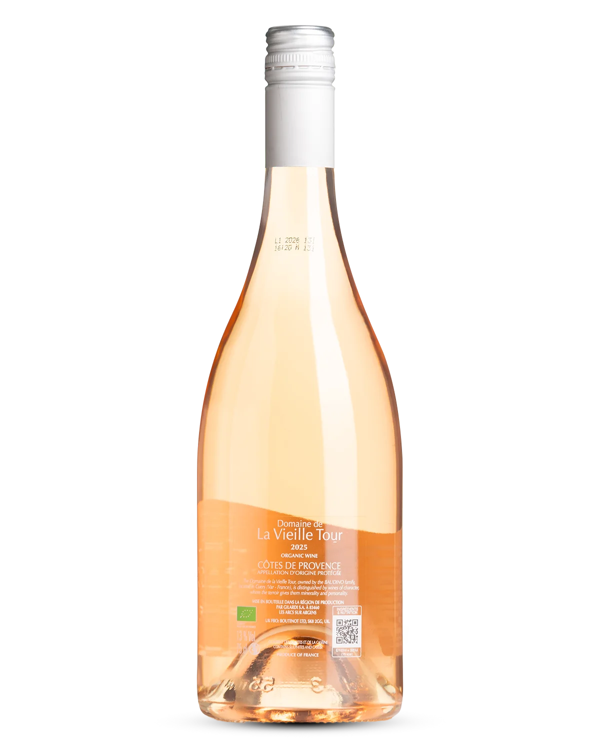 Domaine de la Vieille Tour Rosé, Côtes de Provence 2025 view 2