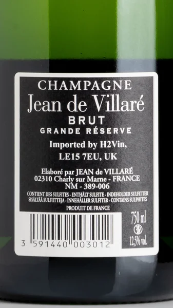 Champagne Jean De Villaré Grande Réserve Brut NV view 3