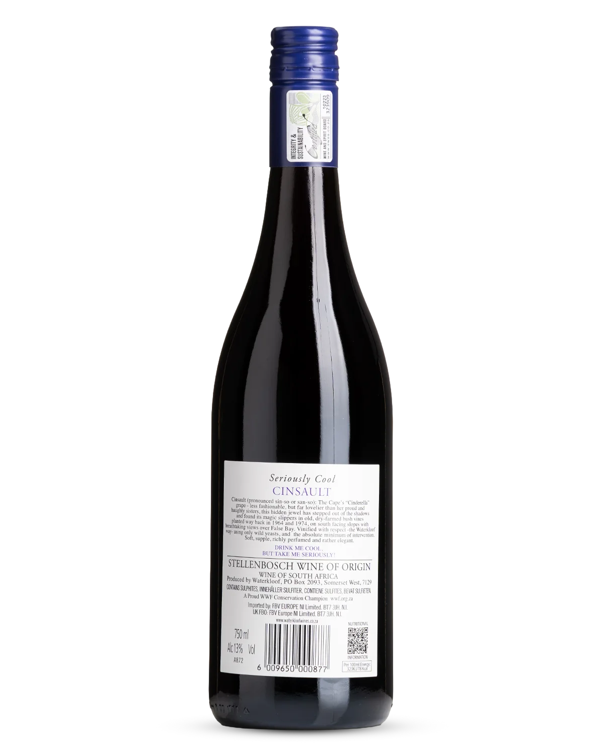 Waterkloof Seriously Cool Cinsault 2023 view 2