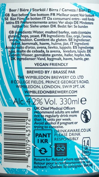 Wimbledon Brewery Pale Ale view 3