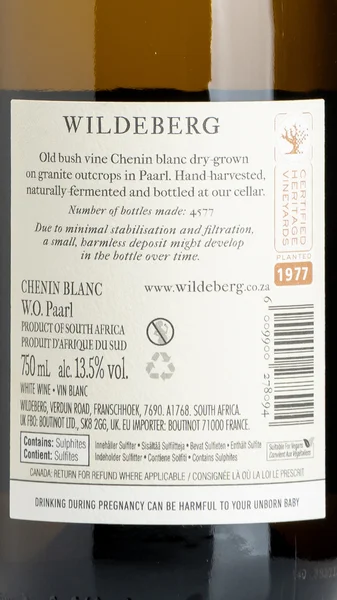 Wildeberg Terroirs Chenin Blanc 2024 view 3