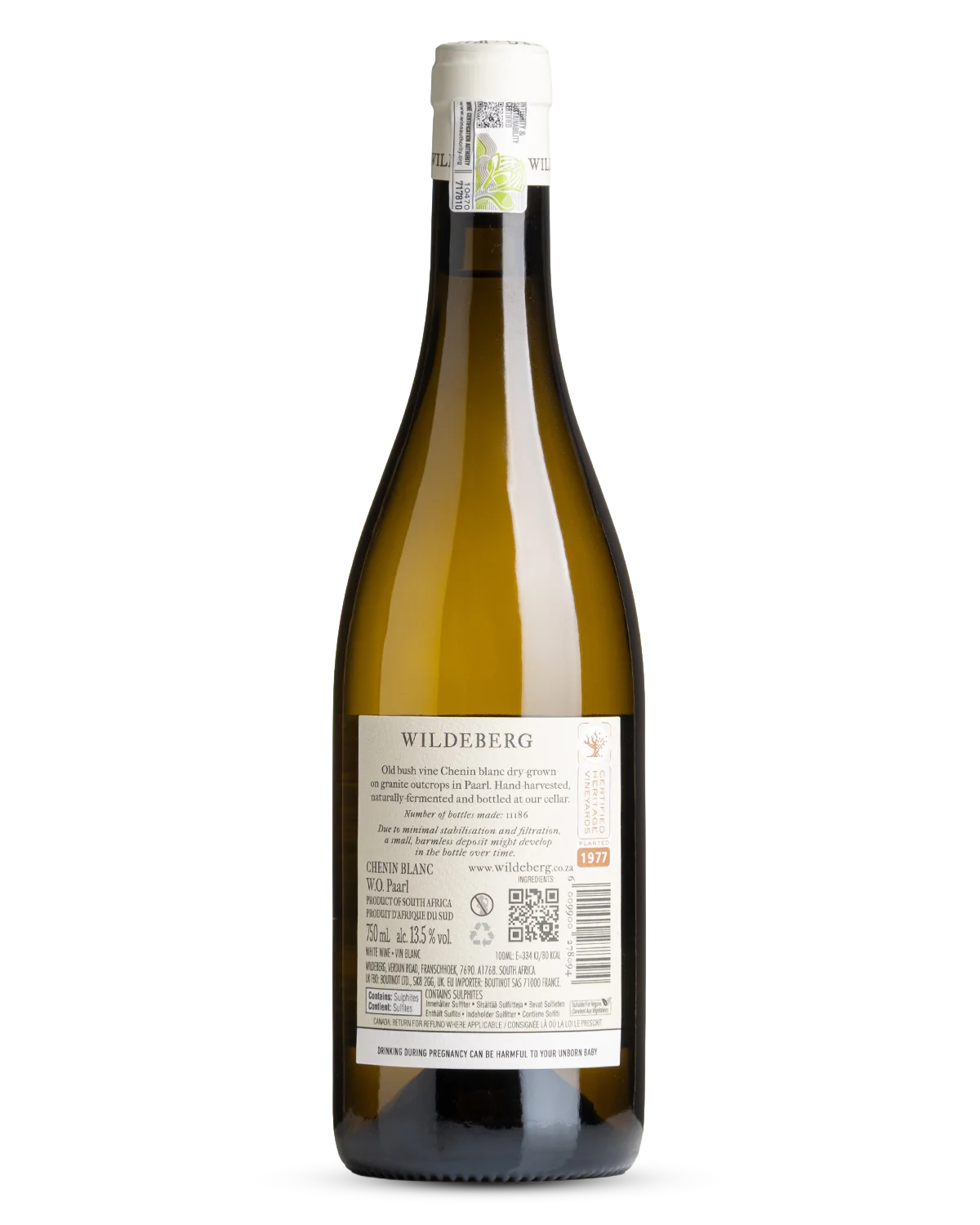 Wildeberg Terroirs Chenin Blanc 2024 view 2