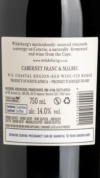 Coterie by Wildeberg Cabernet Franc & Malbec 2023 view 3