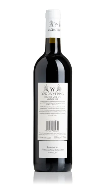 Yarra Yering Dry Red No.1, Yarra Valley 2017 view 2