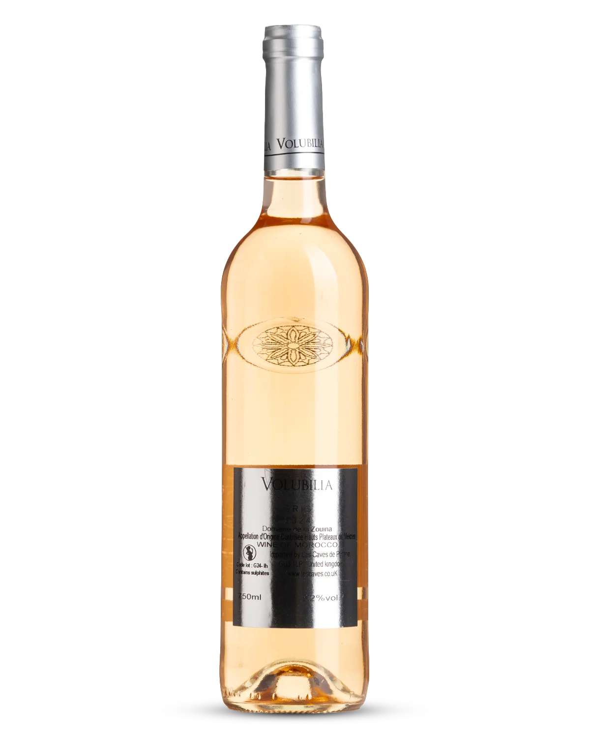 Domaine de la Zouina 'Volubilia Gris' Rosé 2024 view 2