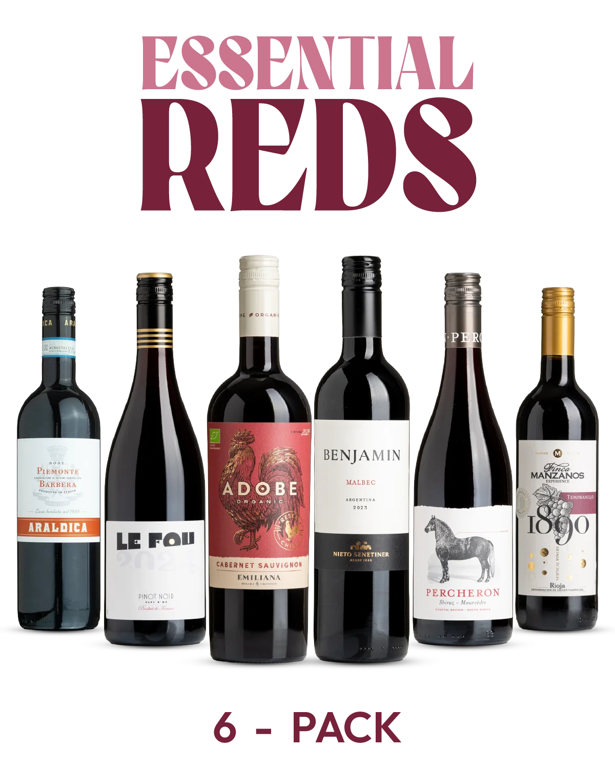 Essential Reds 6 Pack